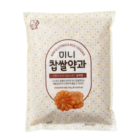 담미정 미니찹쌀약과