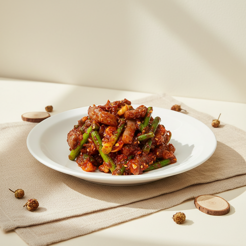 [오수연푸드] 밥도둑신메뉴 낙지쫑무침(비빔젓갈), 1개, 600g