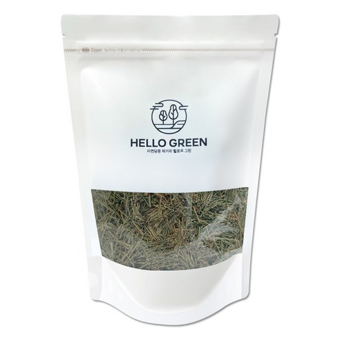 헬로우그린 국산 절단 건조 솔잎 200g(팩) 송엽