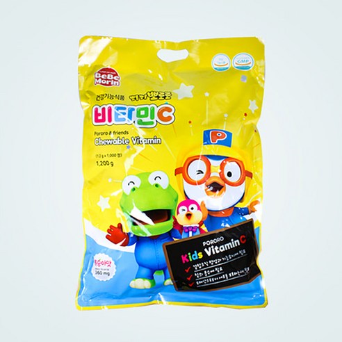 베베모린 뽀로로 복숭아맛 유아 비타민C