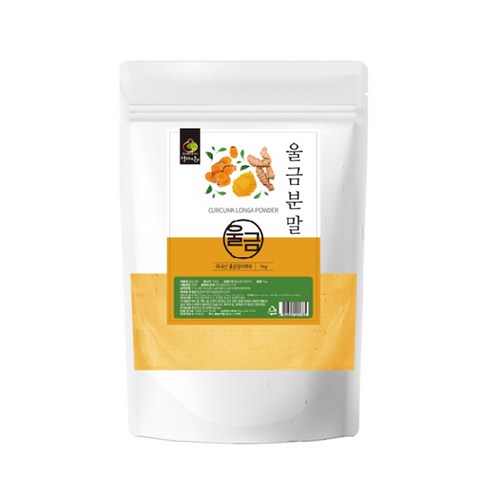 국내산 울금 분말 가루 카레재료 커큐민 향산료, 1개, 단일상품