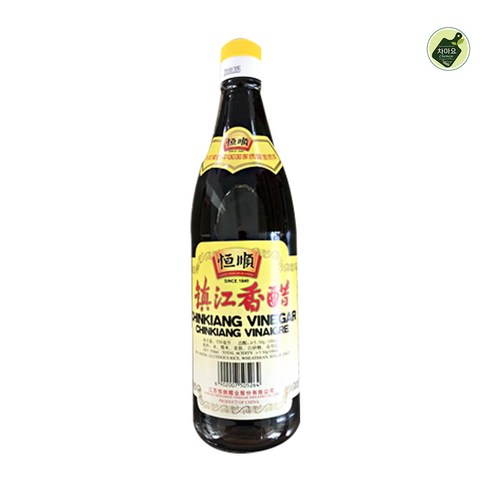 중국식 발효식초 헝순 진강향초 흑식초 550ml