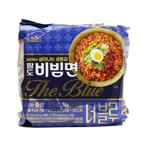 팔도비빔면 더블루 135g