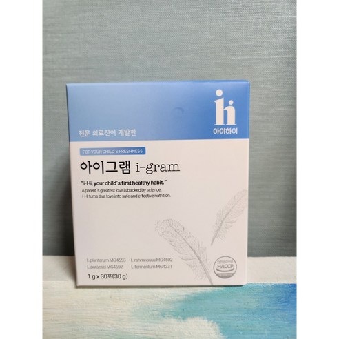 아이하이 아이그램 유산균 딸기맛