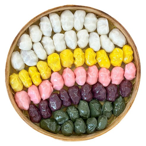 농가살리기 굳지않는 전라도 수제 주먹깨송편, 1개, 1kg