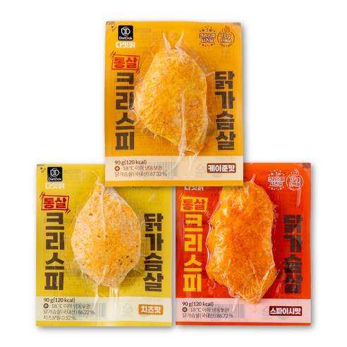 다잇닭 통살 크리스피 치킨, 90g