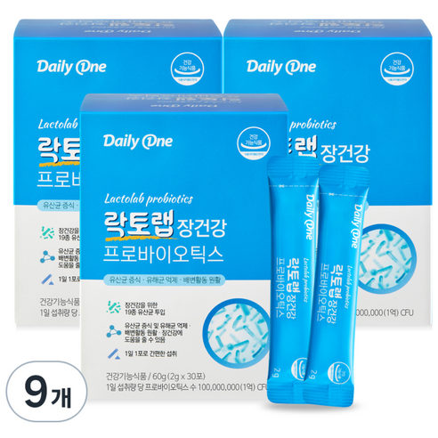 데일리원 락토랩 장건강 프로바이오틱스 30p