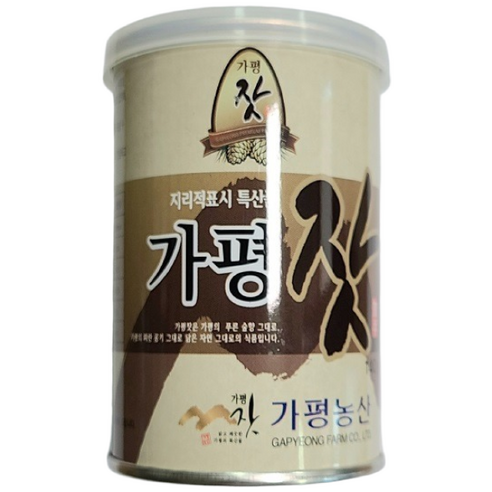 국산 가평잣 캔포장, 1개