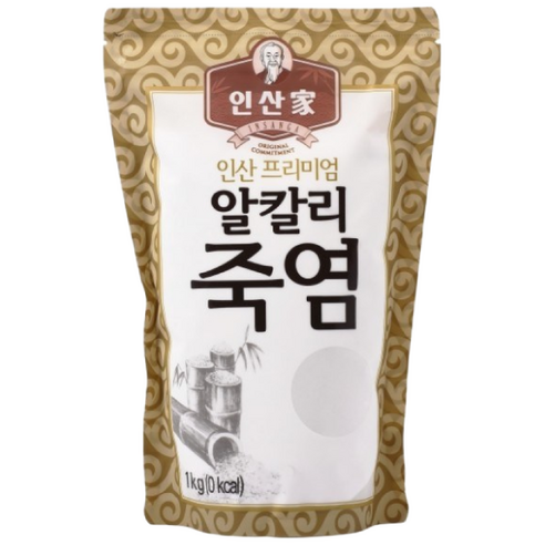 [정품]인산가 인산죽염 4회 프리미엄 알칼리죽염 분말(미세가루)
