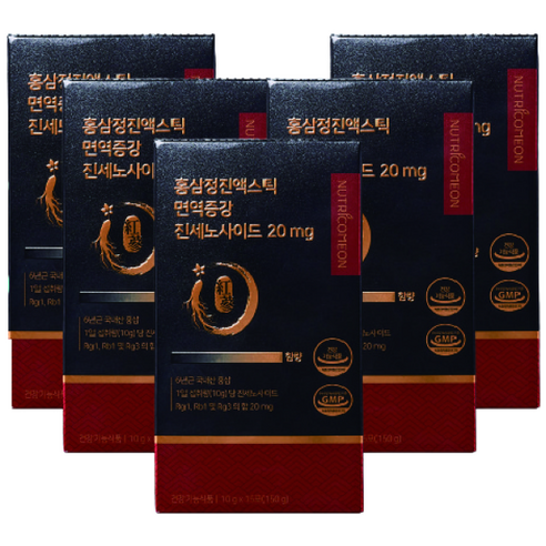 대동고려삼 홍삼정 프리미엄 스틱 초고함량 진세노사이드 20mg