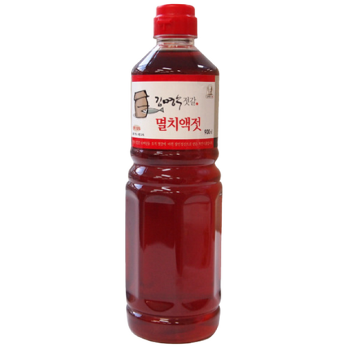 김명수젓갈 명인 김장 필수 3년 숙성 프리미엄 멸치액젓, 900ml, 1개