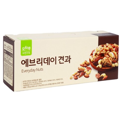 오하루 자연가득 에브리데이 견과