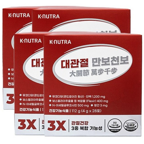케이뉴트라 대관절 만보천보 (4gx28포), 28회분, 4박스
