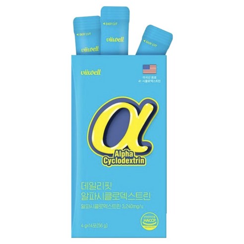 알파cd 알파시클로덱스트린 분말 스틱 식약청인증, 56g, 12박스
