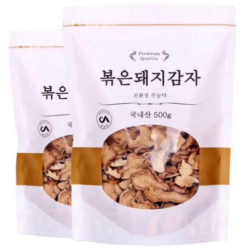 대풍이네 매일 볶아 신선한 돼지감자 돼지감자차 500gx2개 말린 볶은