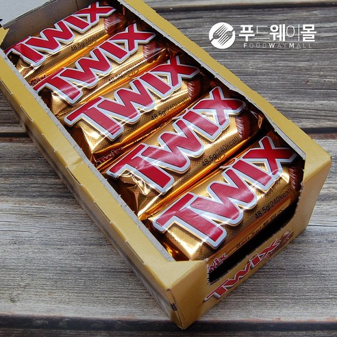 트윅스 싱글 25개입/1곽/초코바/초콜릿/twix