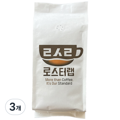 [당일 특가] 로스터랩 산미없는 커피 원두 대용량 홀빈 가성비