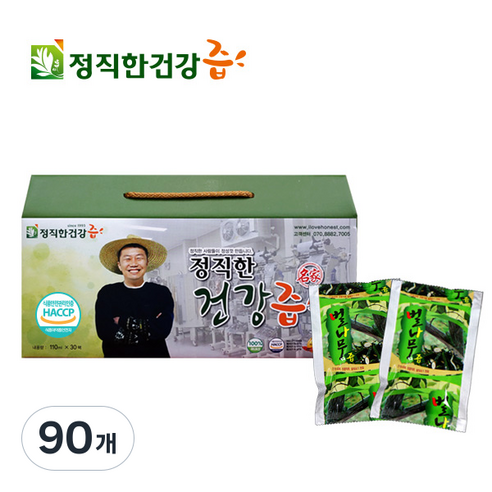 정직한건강즙 국내산 벌나무즙 HACCP 인증