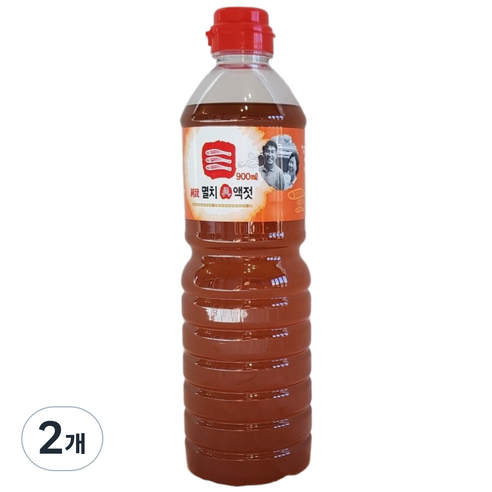 요리연구가 추천 순아멸치진액젓 순아액젓 감칠맛폭발, 900ml, 2개