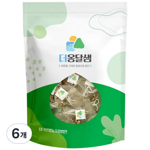 더옹달샘 국산 볶은 작두콩차 1g x 100개입 PLA 안심 티백차