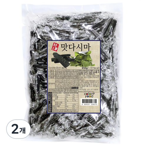컬러푸드 초초 맛다시마 젤리