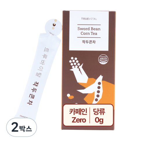 트루바이탈 작두콘차 액상차, 2개, 15개입, 25ml