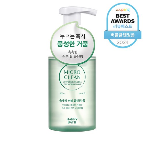 해피바스 솝베리 오리지널 버블폼, 300ml, 1개