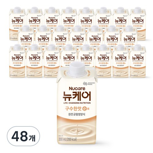 뉴케어 구수한맛 순 환자영양식, 200ml, 48개