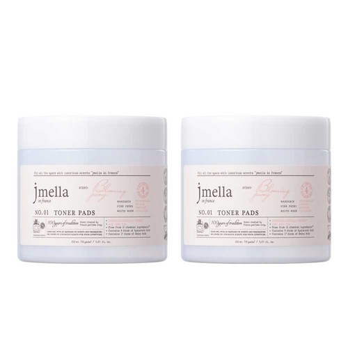 제이멜라 인 프랑스 블루밍 피오니 토너 패드 150ml, 70매입, 2개