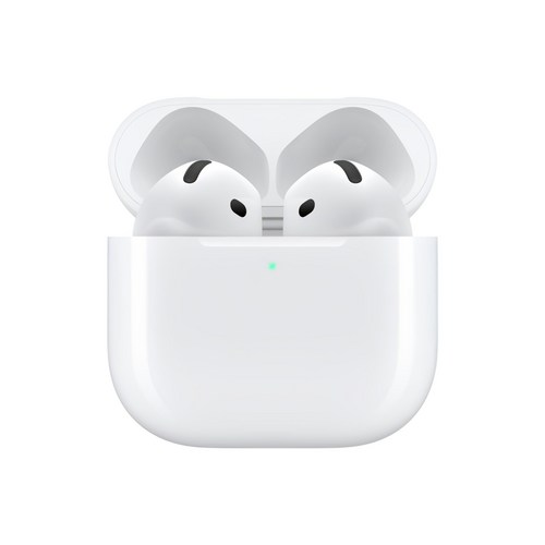 Apple 2024 에어팟 4세대 블루투스 이어폰 유선충전, MXP63KH/A, 화이트