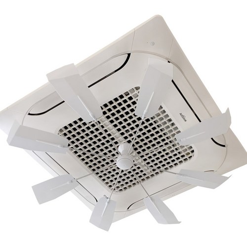 코어템코리아 올트팬 히터바람개비 에어컨바람개비 바람개비 무동력 날개 바람막이 천장형 공기순환팬, 올트팬(화이트), 1개