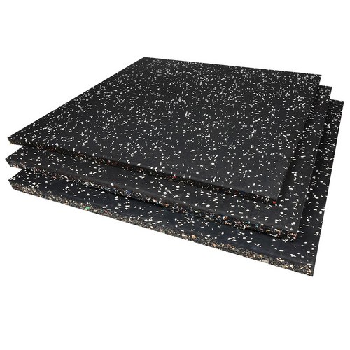 희우스포츠 방음방진 홈짐 층간소음 런닝머신 매트 50cm*50cm, 15mm 사각매트(코팅)5pc