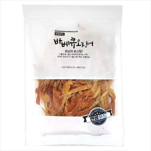 핸썸푸드 페스츄리 바베큐 오징어 200g,300g, 1개, 300g
