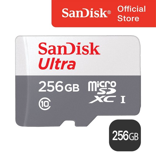 샌디스크 울트라 마이크로 SD 메모리카드 SDSQUNR 256GB