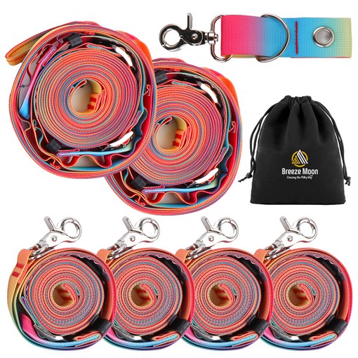 브리즈문 3세대 고강도 타프 웨빙 스트랩 메인 2p  사이드 4p  폴대 아일렛 고리  파우치 풀세트