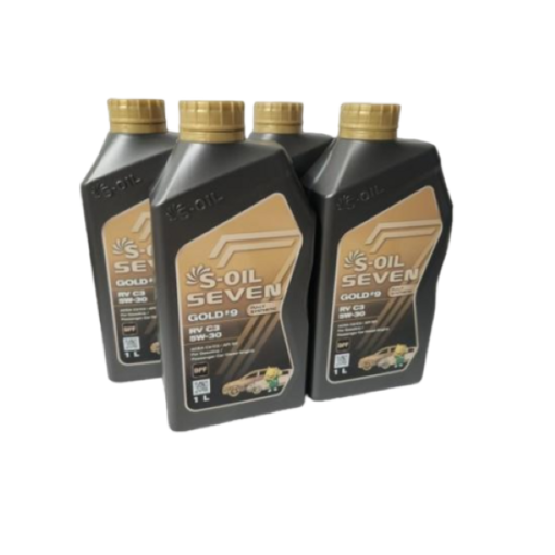 에쓰오일7 엔진오일 골드9 RV C3 5W30 4리터 1리터 4개, 4개