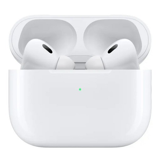Apple 에어팟 프로 2세대 화이트 케이스 노이즈 스타일캔슬링 무선 블루투스 이어폰 MTJV3KHA, 화이트, shgssxUSBC