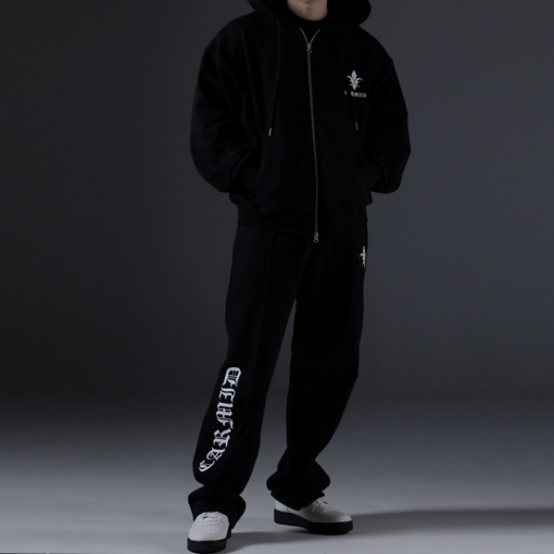 카미드 SET 남녀공용 오버핏후드집업와이드팬츠