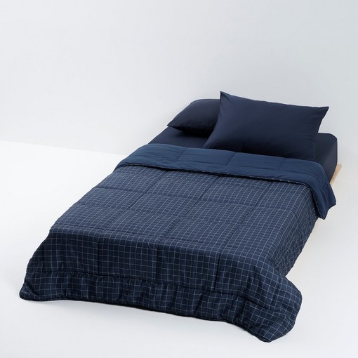 JAJU 그리드 피치스킨 차렵이불SS네이비 J60N902147756 487338