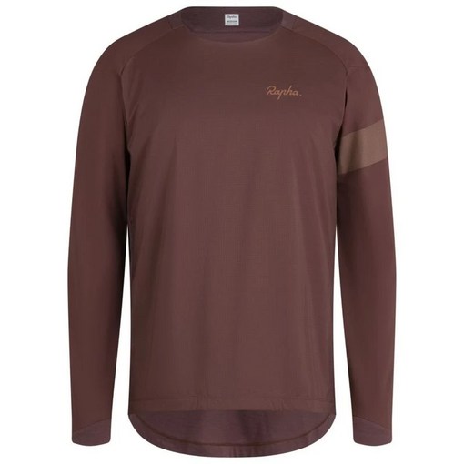 라파 남성 트레일져지 자전거 윈드스톱 방풍 긴팔 져지 상의 브라운