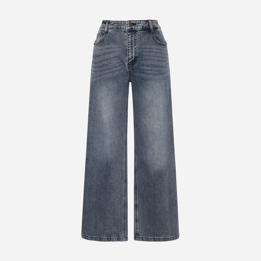 국내매장정품 써스데이아일랜드 와이드 밴딩 데님 팬츠 T256MJE145W T256MJE145WBS 2216543