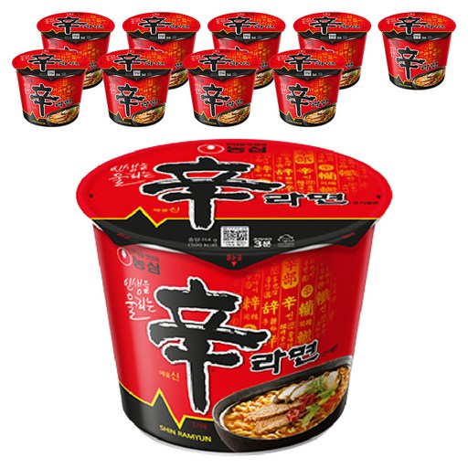 신라면 큰사발면 114g