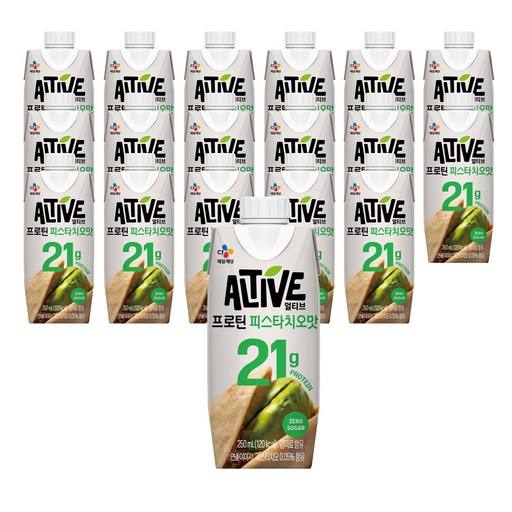 Altive 蛋白飲 開心果風味, 18瓶, 250ml