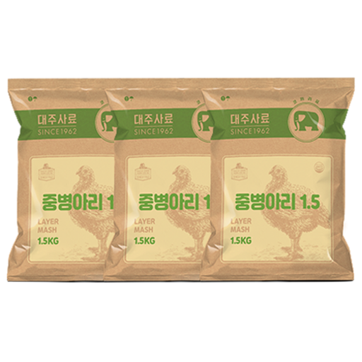 대주 중병아리 산란전 닭사료 step2