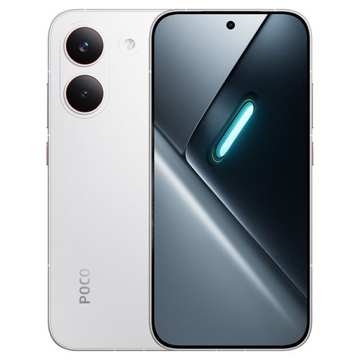 샤오미 포코 X8 PRO 자급제 RAM 8GB, 화이트, 256GB