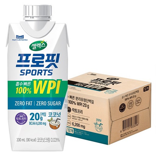 셀렉스 프로핏 스포츠 프로틴 코코넛