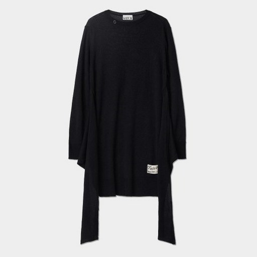 세터 여성용 타브 니트 랩 원피스