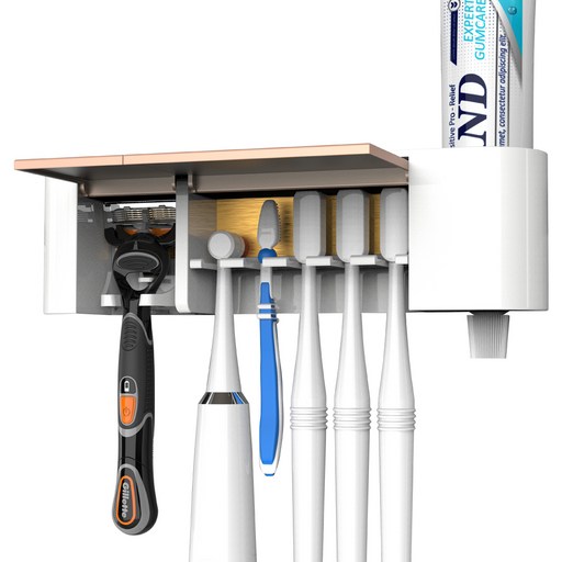 오투케어 가정용 오픈형 칫솔살균기 벽걸이형 Ti500