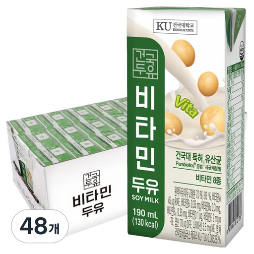 건국유업 비타민 두유