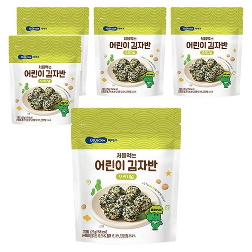 베베쿡 처음먹는 어린이 김자반